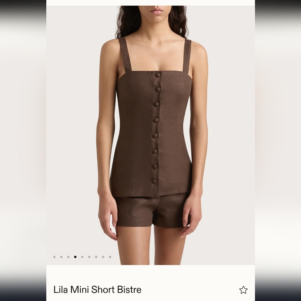 FAITHFULL Lila Mini Short Bistre - S